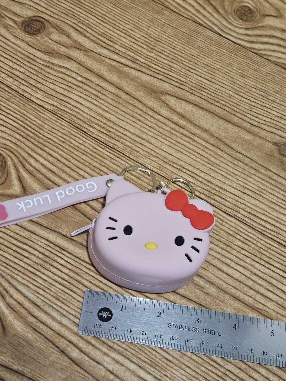 Silicone Coin Pouch Keychain -PICK ONE - Picture 3 of 9